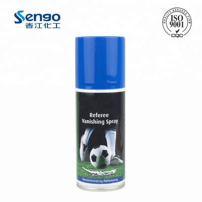 China OEM Referee Vanishing Foam Marking Spray for soccer football match