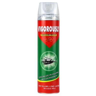 China insect control 600ml Water based aerosol insect killer spray