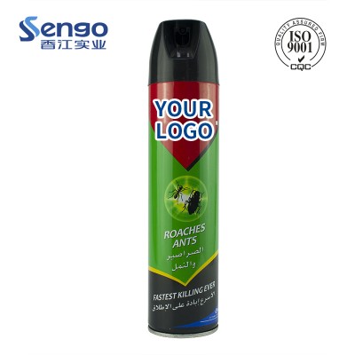 China Factory Insecticide mosquito cockroach killer Spray with pyrethrin